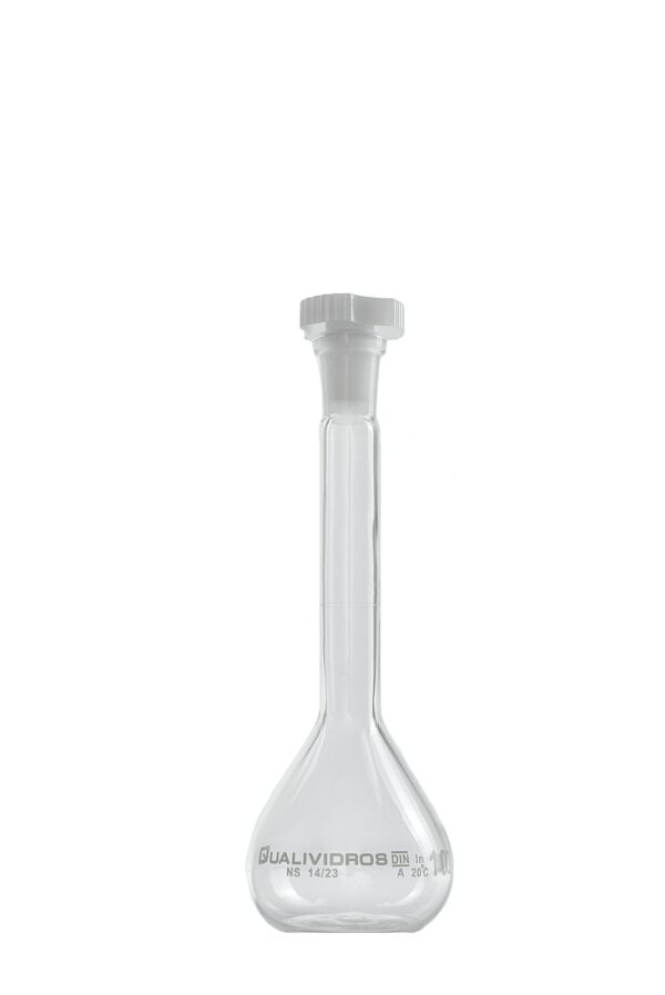 BALÃO VOLUMÉTRICO DE VIDRO 100 mL