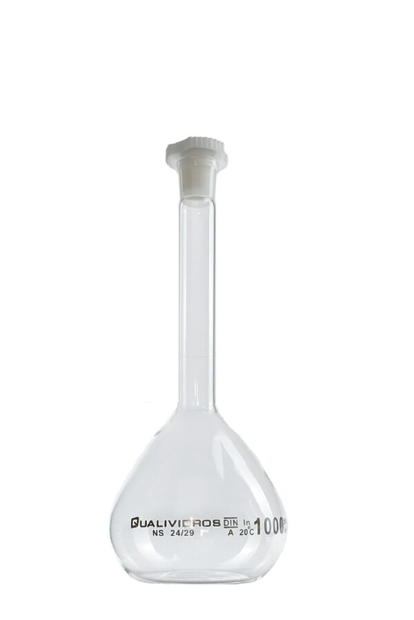 BALÃO VOLUMÉTRICO DE VIDRO 1000 mL