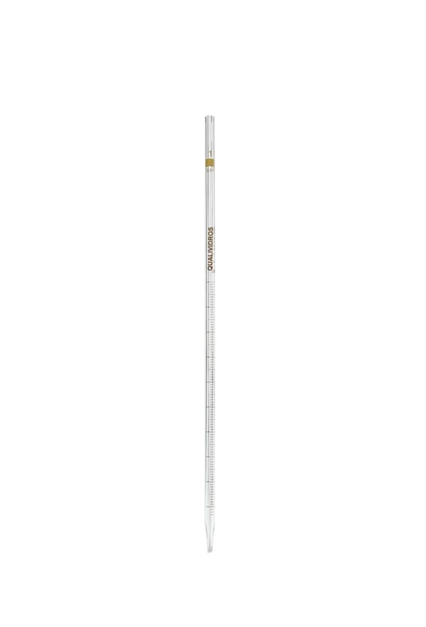 PIPETA DE VIDRO GRADUADA 1 mL