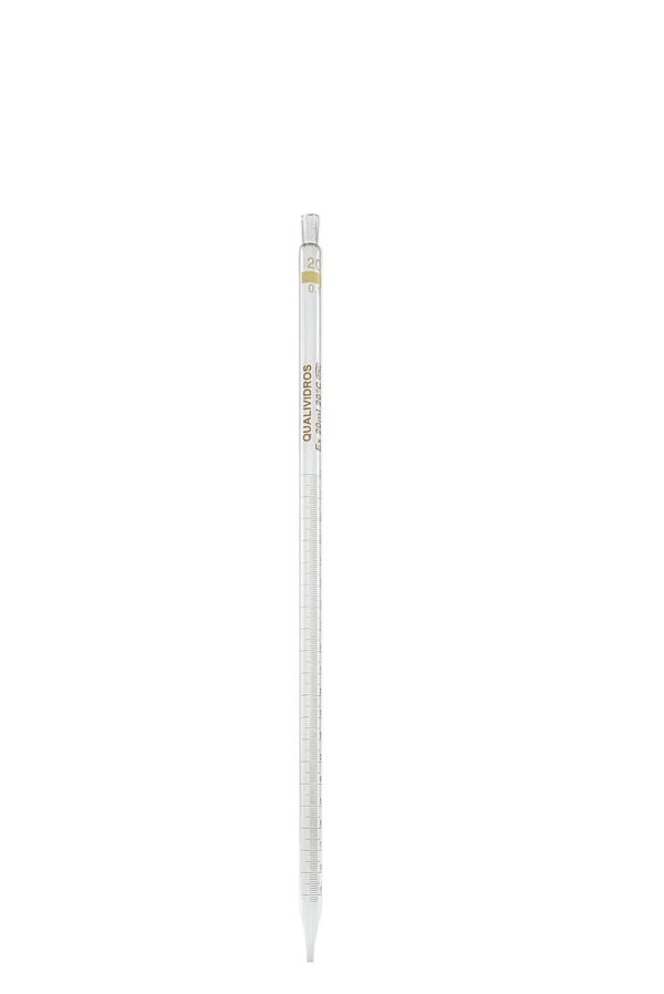 PIPETA DE VIDRO GRADUADA 20 mL